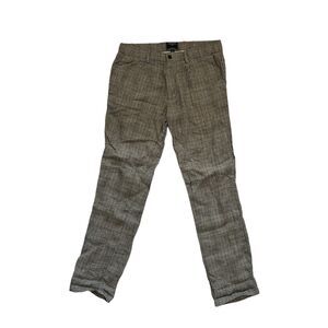 Todd Snyder Linen Plaid Summer Pants Size Small‎